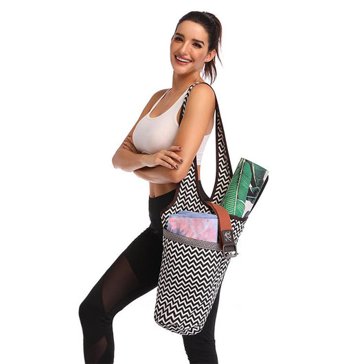 Bolsa de Yoga Multiusos con Diseño Étnico Flor de Marañón - Image 2