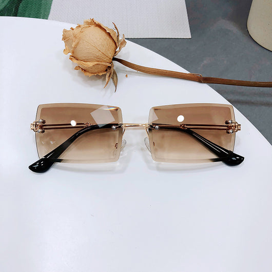 Gafas de Sol Degradadas sin Aro para Mujer - Image 4