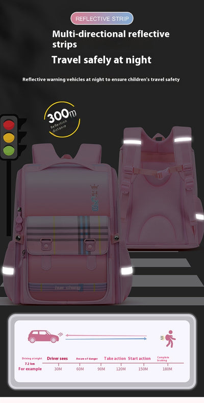 Mochila Escolar con Protección Ergonómica de Espalda - Image 19