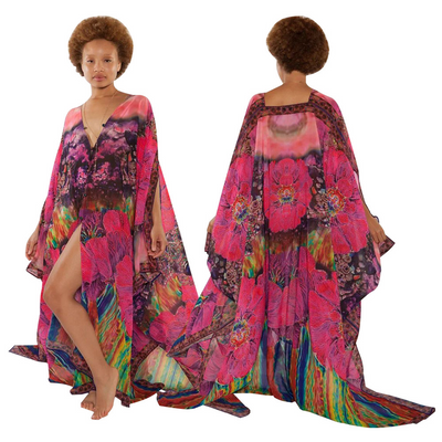 Chaqueta Casual Estampada para Mujer con Blusa de Gasa Transparente - Image 51