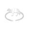 Women's Stainless Steel Rings Vintage Golden Lotus Rings Men's Moon Sun Opal Rings Wedding Couple Rings A8