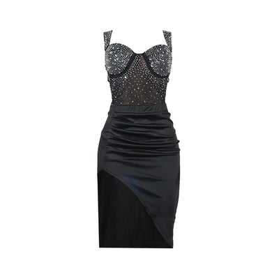 Conjunto de Dos Piezas con Strass, Espalda Descubierta en Dos Colores - Image 39