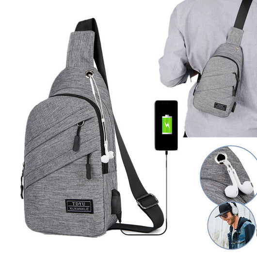 Bolsa Deportiva Pectoral Multifuncional con USB - Image 5