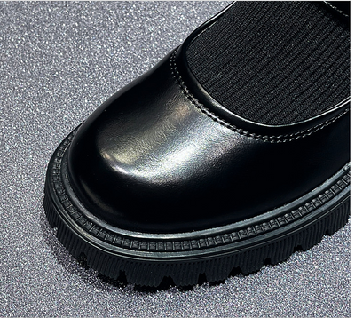Botas Martin de Caña Elástica con Suela Gruesa para Mujer - Image 21