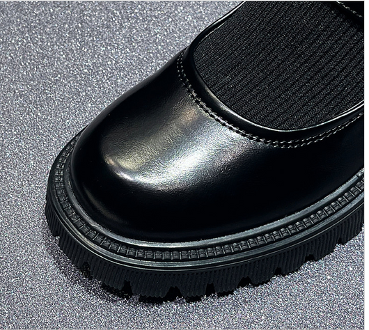 Botas Martin de Caña Elástica con Suela Gruesa para Mujer - Image 21