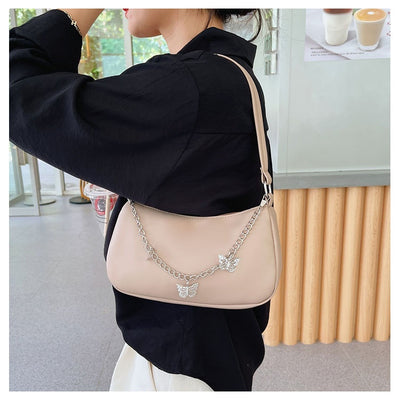 Bolso Bandolera Mariposa con Cadena - Cartera Versátil Comodidad Diaria - Image 25