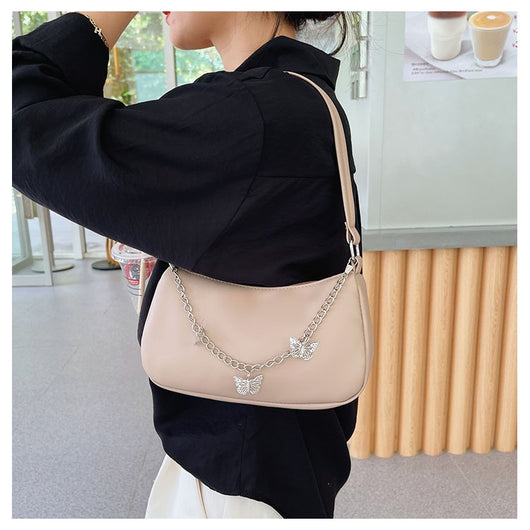 Bolso Bandolera Mariposa con Cadena - Cartera Versátil Comodidad Diaria - Image 25