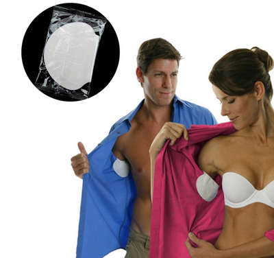 Parches Absorbentes de Sudor Axilar - Paquete de 12 Bolsas