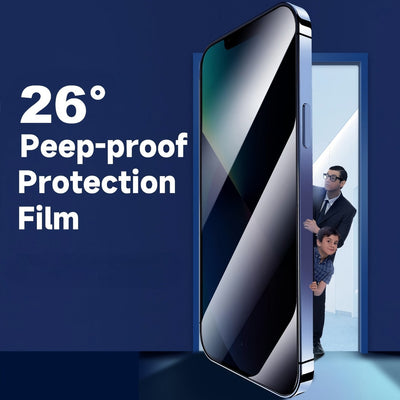 Protector de Pantalla Vidrio Templado Anti-Espías con Filtro de Privacidad
