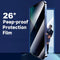 Anti-Spy Tempered Glass Screen Protector with Privacy Filter