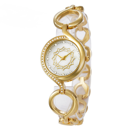 Reloj Pulsera de Diamantes con Esfera Pequeña - Elegancia Moderna