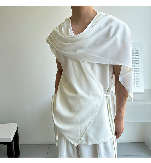 Blusa Minimalista Holgada sin Tirantes para Hombre y Mujer - Image 7