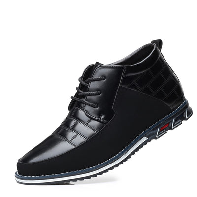 Zapatos Casuales de Cuero para Hombre con Cordones Frontales - Image 10