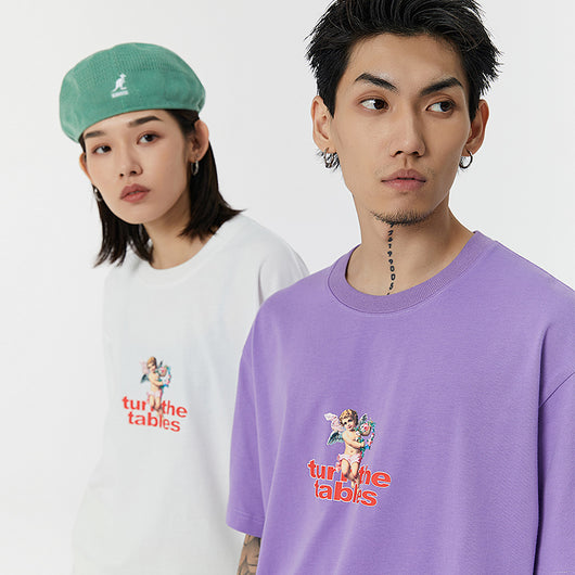 Playera Estampado Ángel
