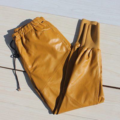 Pantalones de Cuero Gamuza Auténtica - Image 14