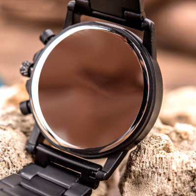 Reloj de Madera Personalizado para Hombre DODO DEER - Cronógrafo de Lujo con Grabado - Image 9