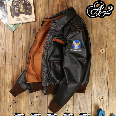 Chaqueta de Cuero Biker Americana - Image 8