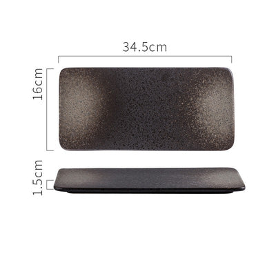 Bandeja Rectangular de Cerámica para Sushi Japonesa - Image 16