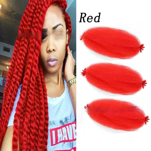 Peluca Crochet Afro Rizado con Cabello Sintético - Trenzas y Dreadlocks - Image 2