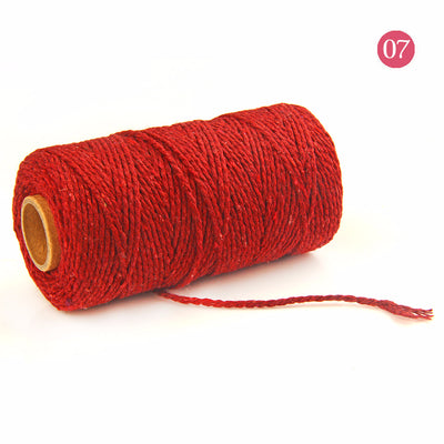 Cuerda de Algodón Tejida 2mm para Artesanías y Amarre - Image 7