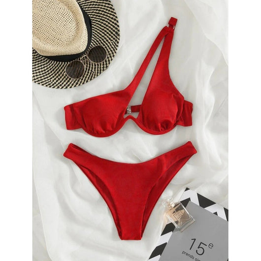 Bikini Multicolor con Tela Doble - Traje de Baño Premium - Image 33