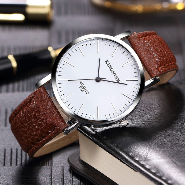 Reloj de Pareja Ultrafino Elegante Unisex