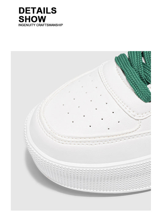 Tenis Blancos Casuales Versátiles para Hombre - Image 13