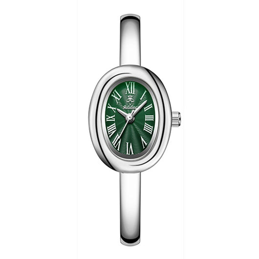 Reloj de Cuarzo Ovalado Retro Multifuncional para Mujer - Image 18
