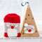 New red Santa Claus adult models