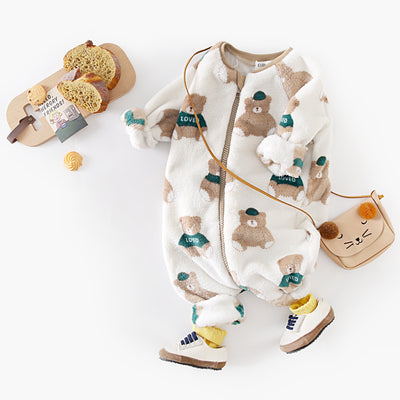 Traje de Gateo Térmico para Bebé - Jumpsuit Abrigador - Image 8