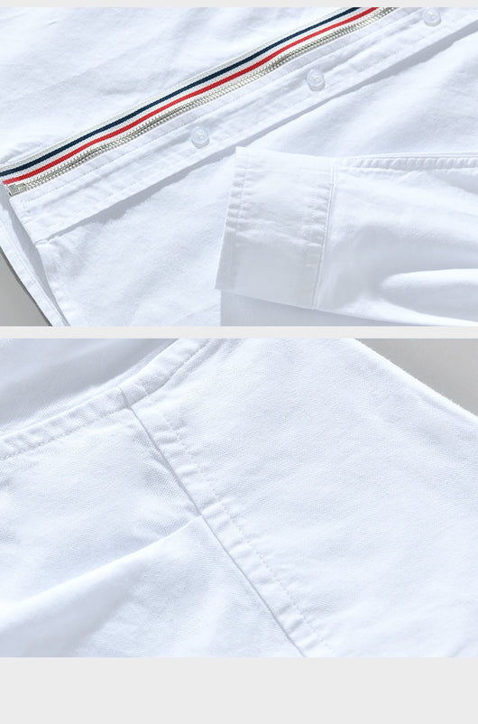 Chamarra Sudadera con Capucha de Algodón - Estilo Casual Americano para Hombre - Image 13