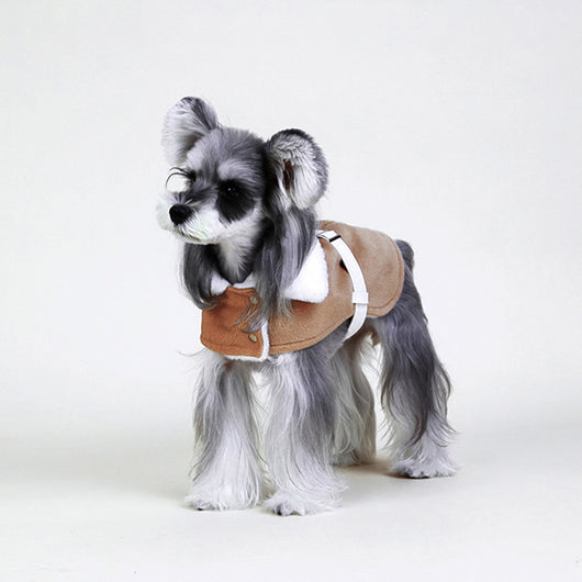 Abrigo Cálido de Lujo para Perros Pequeños - Estilo Británico Premium