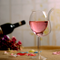 Copa de Vino Tinto Cristal Rojo Vampiro con Tapa Hermética
