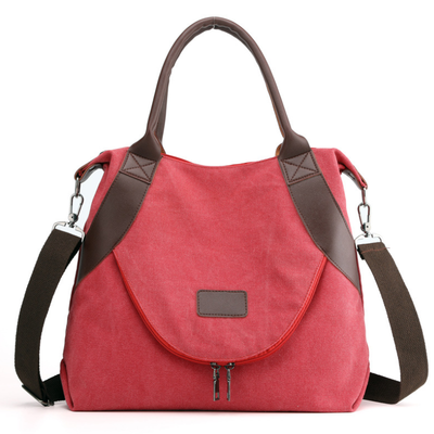 Bolsa Mensajera de Lona para Mujer - Estilo Casual - Image 9