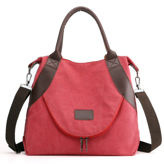 Bolsa Mensajera de Lona para Mujer - Estilo Casual - Image 9