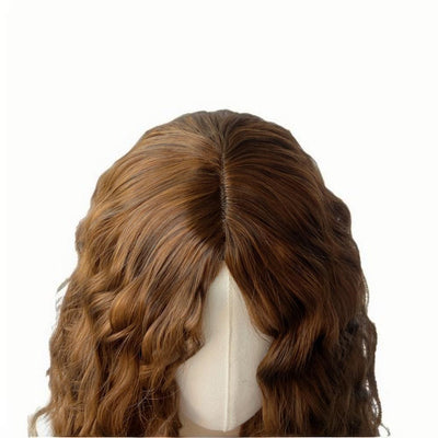 Peluca Larga de Rizos Sintéticos Estilo Maíz para Mujer - Image 9