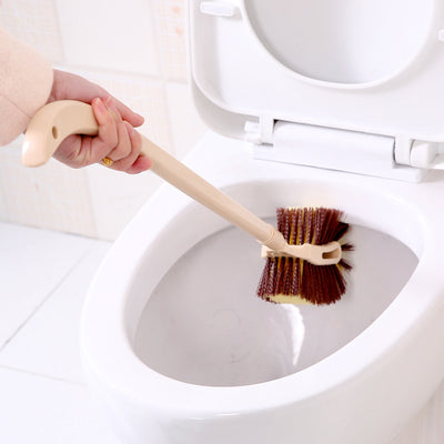 Escobilla de Baño con Mango Largo Efecto Madera - Image 5