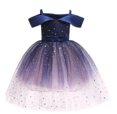 Vestido Princesa Aisha Estilo Europeo Americano para Niñas - Image 13