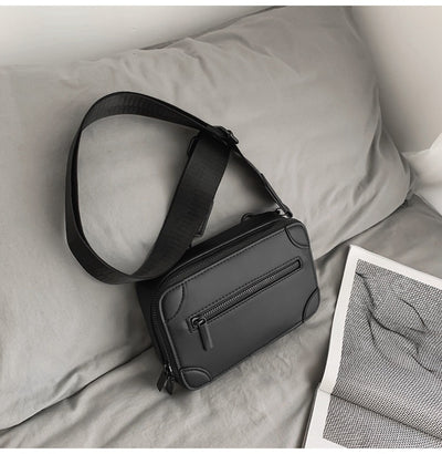 Bolsa Mensajero Cuadrada Compacta para Hombre - Estilo Moderno - Image 9