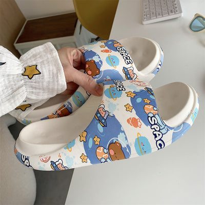 Pantuflas Plataforma EVA con Diseño Graffiti para Mujer - Image 4