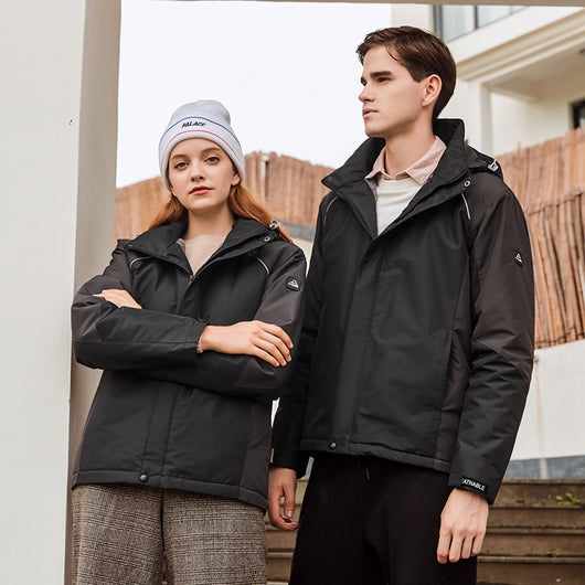 Chaqueta Térmica Impermeable Talla Grande para Clima Extremo - Image 11