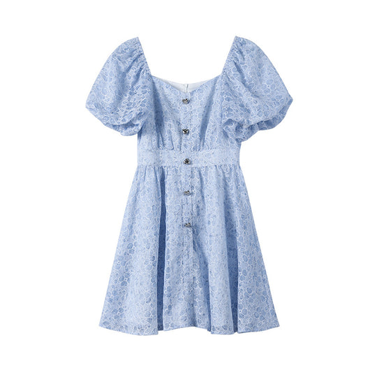 Falda Jacquard Texturizada Sweet Little Fairy de Cintura Alta - Image 14