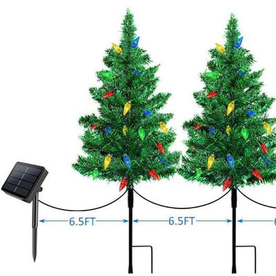 Árbol de Navidad LED Solar - Luces Decorativas Ecológicas - Image 5