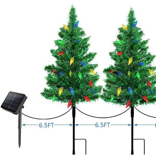 Árbol de Navidad LED Solar - Luces Decorativas Ecológicas - Image 5
