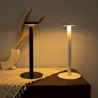 Lámpara de Carga Inalámbrica con Control Táctil y Ambiente Luminoso
