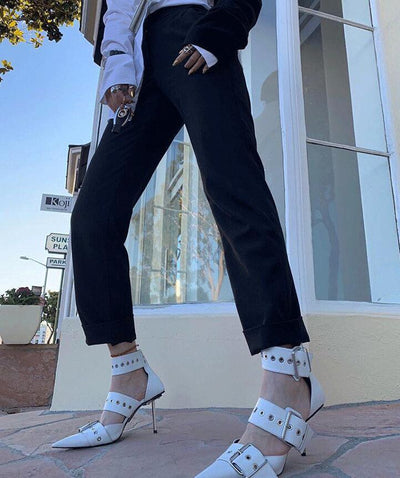 Tacones Altos con Hebilla Metálica - Image 19