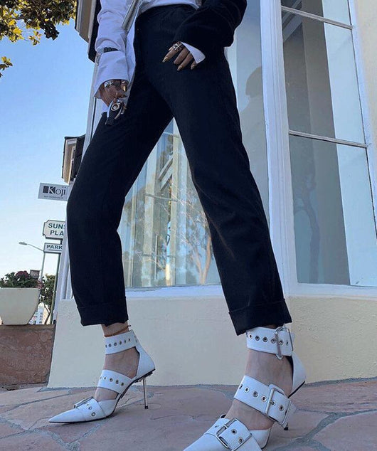 Tacones Altos con Hebilla Metálica - Image 19