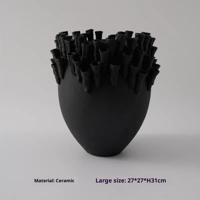 Jarrón de Cerámica Artesanal Minimalista Jingdezhen - Image 7