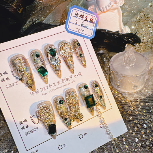 Stickers de Uñas Premium Lujo Chica Hot - Diseños Exclusivos y Duraderos - Image 8