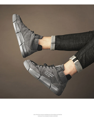 Zapatillas Deportivas Retro Británicas con Alzas Invisibles para Hombre - Image 12